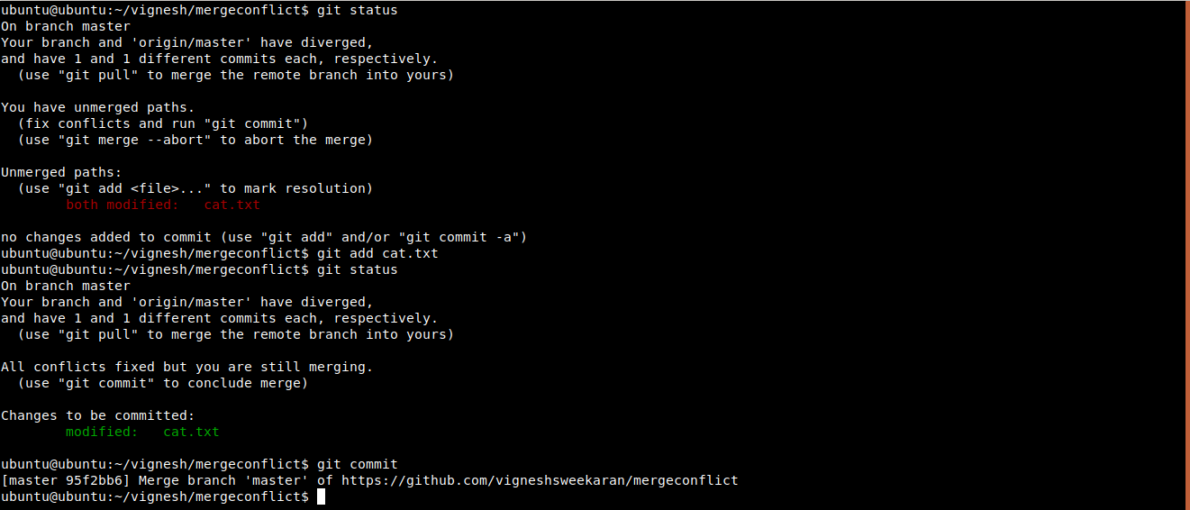 Commit Fix