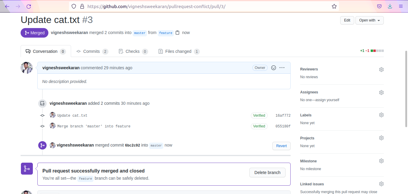 Merged UI