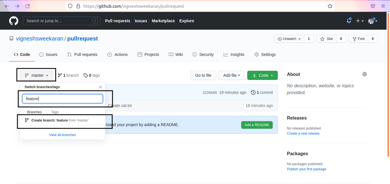 Create Branch