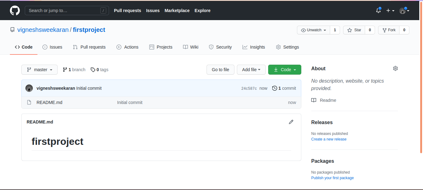 Repo Created