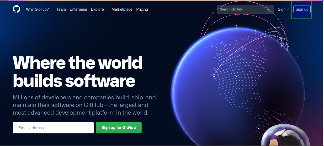 GitHub Homepage