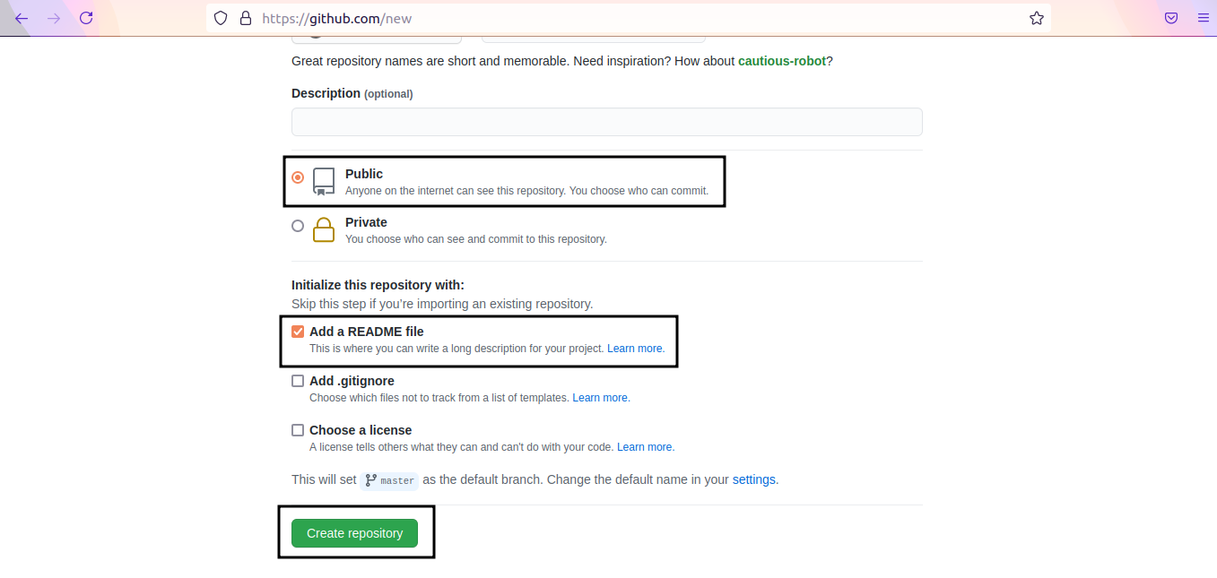 Create Repo 2